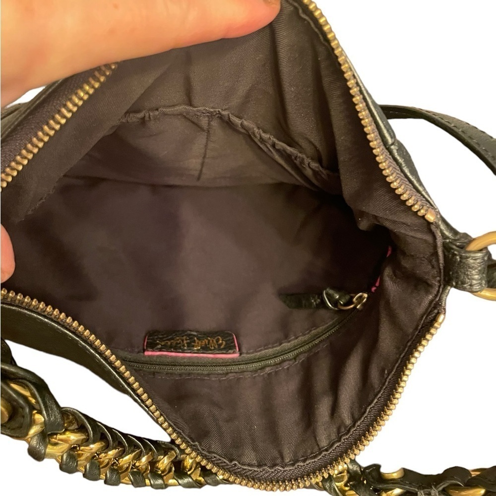 Elliott Luca black leather crossbody - Picture 7 of 9